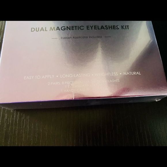 Magnetic Eyelashes,Dual Magnetic Eyelashes without Eyeliner or Glue - Picture 3 of 10
